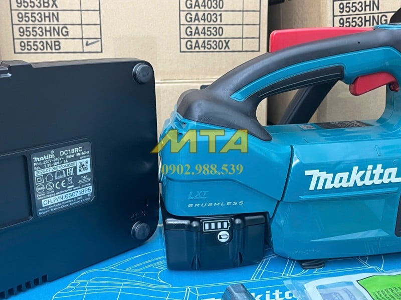 Makita DUC254RT kèm pin sạc chính hãng