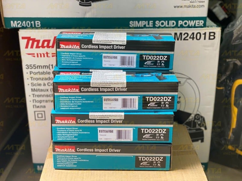 makita td022dz may van vit dung pin 72v
