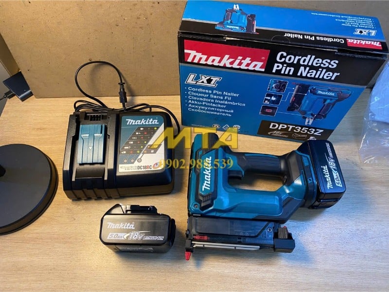 Máy bắn đinh pin Makita DPT353 18V chính hãng