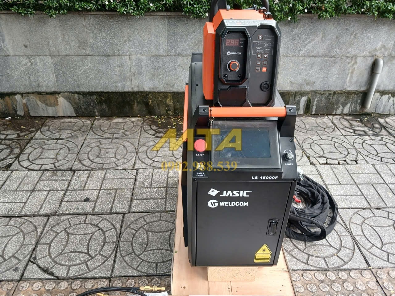 Bảng điều khiển Máy Hàn Laser Jasic LS-15000F 1500W