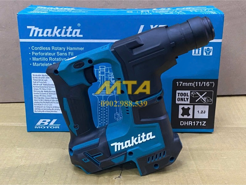 Máy khoan tường Makita DHR171 dùng pin 18V chính hãng