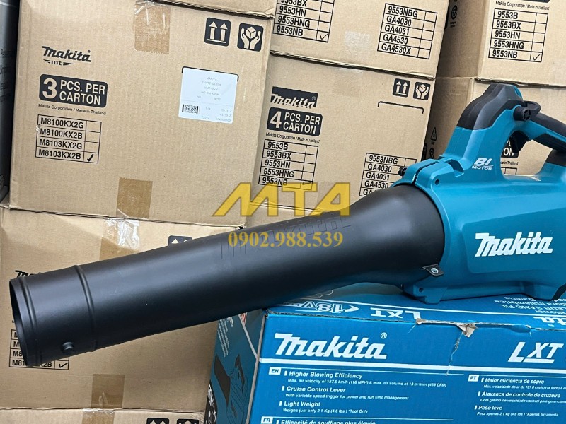 Máy thổi lá Makita DUB184RT vệ sinh sân vườn