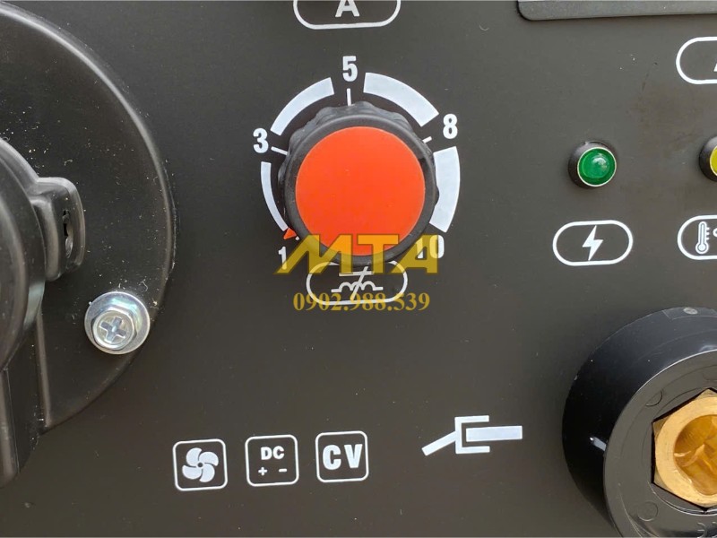Núm chỉnh dòng hàn máy hàn MIG Jasic MIG250 J04 đầu liền