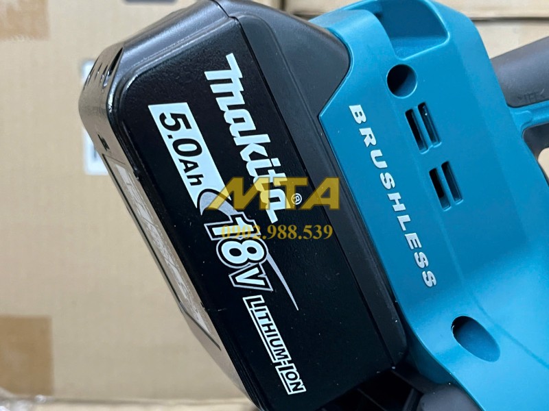 Pin sạc máy thổi lá Makita DUB184RT chính hãng