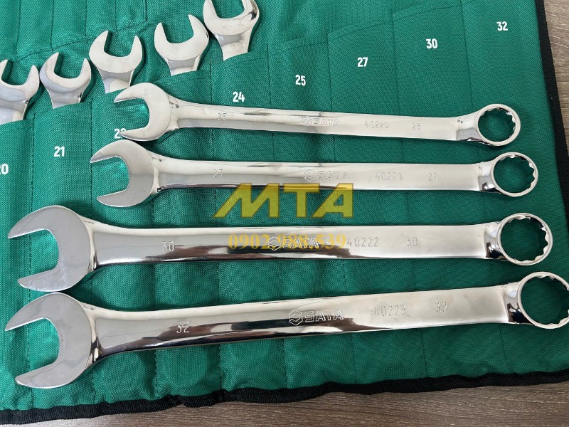 Bộ cờ lê vòng miệng SATA 09027 dùng cho gara và cơ khí