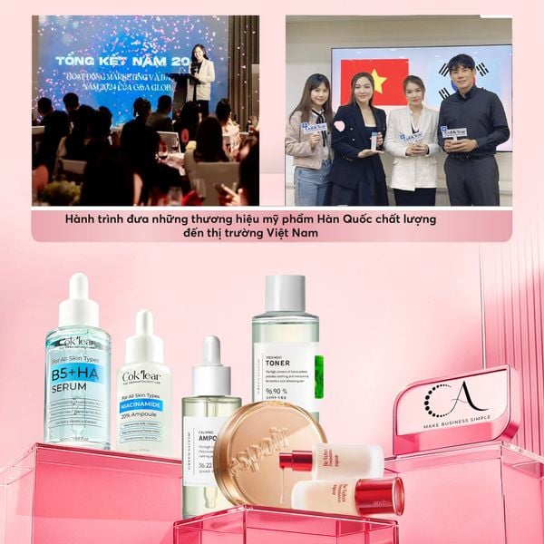 Hành trình đưa những thương hiệu mỹ phẩm Hàn Quốc chất lượng đến thị trường Việt Nam