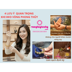 TOP 4 LƯU Ý CẦN HẢI BIẾT KHI ĐEO VÒNG PHONG THỦY KHÔNG PHẢI AI CŨNG BIẾT