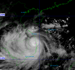 CẬP NHẬT: Bão số 13 giật cấp 15, đã đổ bộ đất liền các tỉnh Đắk Lắk – Gia Lai