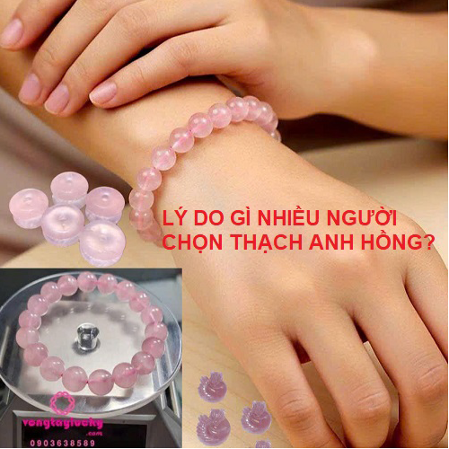 LÝ DO KHIẾN NHIỀU NGƯỜI CHỌN THẠCH ANH HỒNG KHI MUỐN THAY ĐỔI VẬN KHÍ TÌNH DUYÊN?