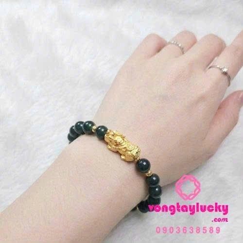 vòng tay tỳ hưu đá mắt hổ