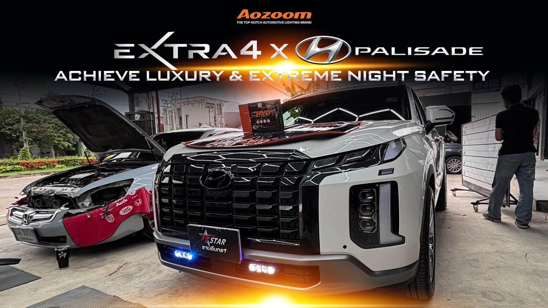 Case Study: Hyundai Palisade Reimagined—Anatomy of the AOZOOM EX4 Extra Lights Upgrade