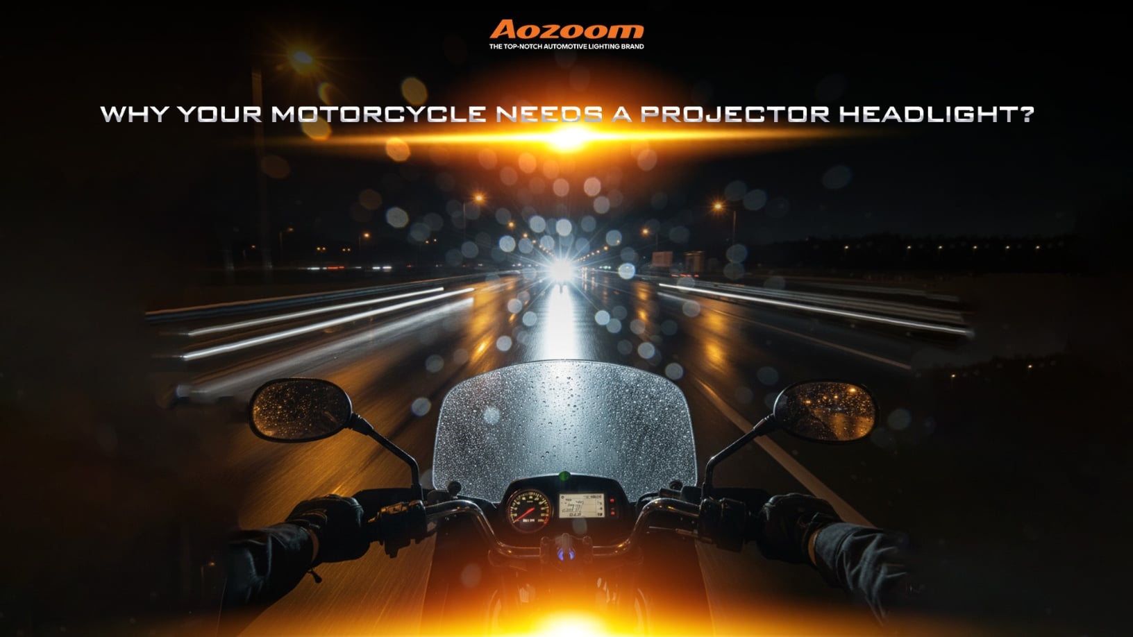Why Your Motorcycle Needs a Projector Headlight (And Why Generic LED Bulbs Are Dangerous)