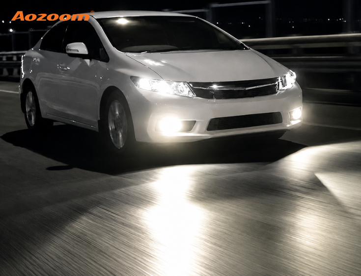 5000K offers clear, comfortable white light for daily driving, night roads and long-distance use