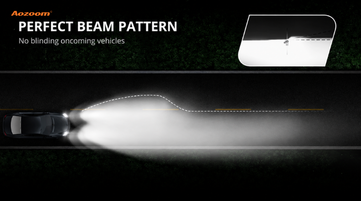 A good cutoff line should be clear, balanced and focused on the road