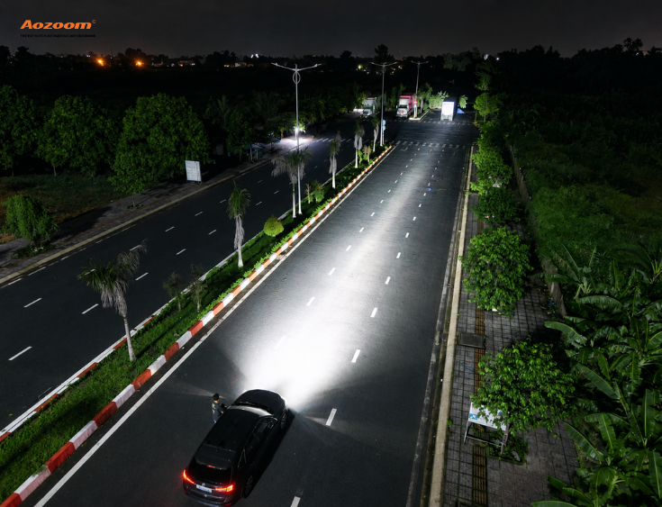 Laser projectors may be unnecessary for city driving or limited high-beam use