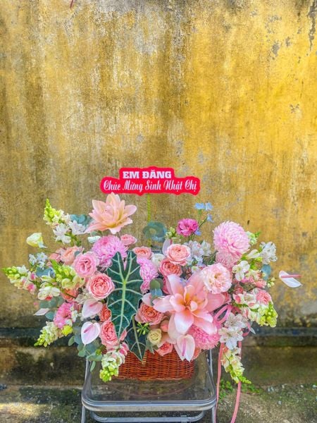 Hoa giỏ, bó sang trọng mà lịch sự