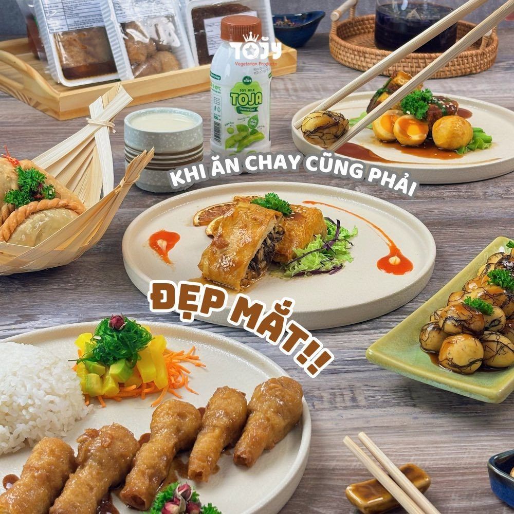 Ăn chay đâu chỉ cần ngon, mà còn phải đẹp mắt nữa!