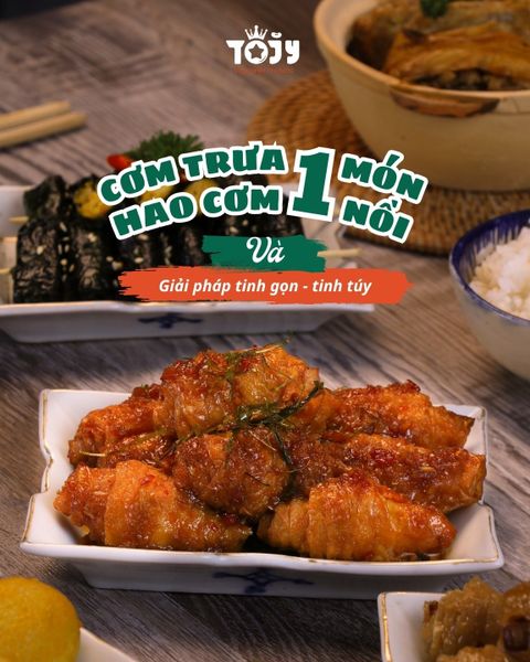 CƠM TRƯA 1 MÓN - HAO CƠM 1 NỒI!