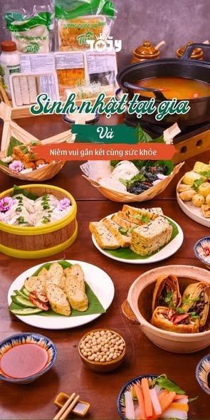 TIỆC SINH NHẬT TẠI GIA: KHI NIỀM VUI GẮN KẾT CÙNG SỨC KHỎE VÀNG