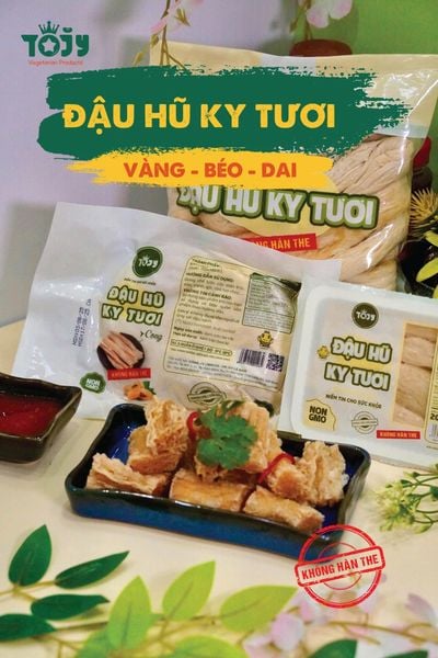 Các Loại Đậu Hũ Ky Nhà Tojy Không Hàn The