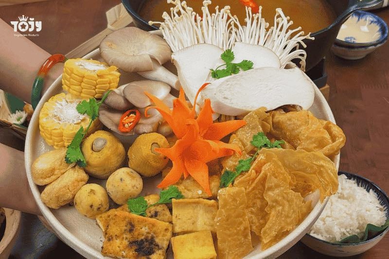 Chả cá viên chay TOJY phù hợp với nhiều cách chế biến