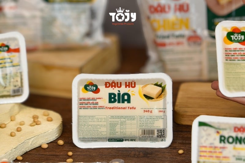 Đậu hũ bìa TOJY với chất lượng vượt trội