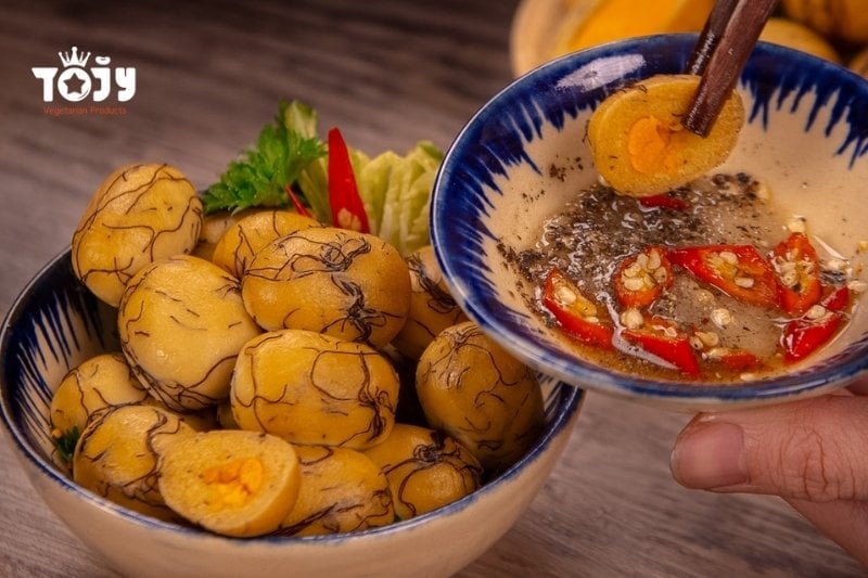 Biến tấu trứng cút lộn chay thành đa dạng các món ăn