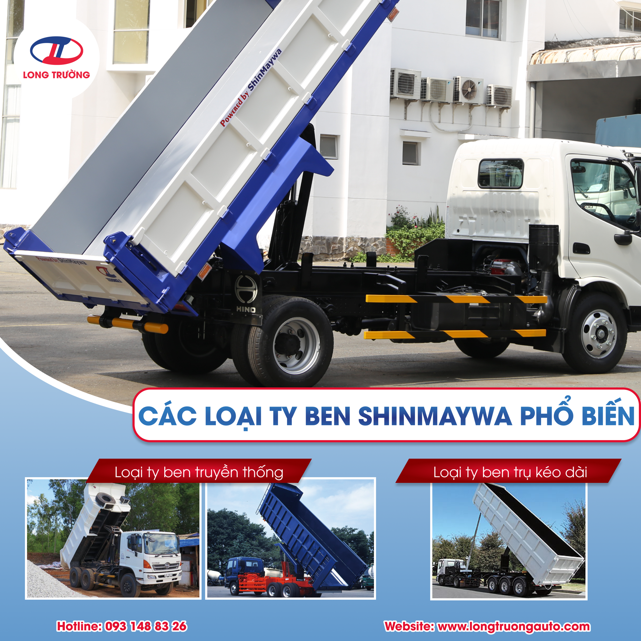 CÁC LOẠI TY BEN SHINMAYWA PHỔ BIẾN