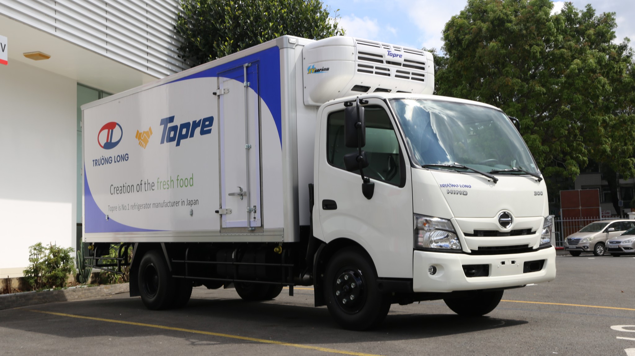 xe đông lạnh Topre