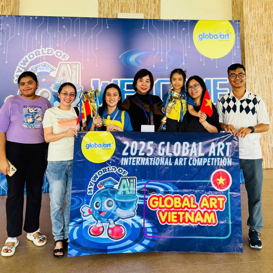 🌈🎨 GLOBAL ART VIỆT NAM – TỰ HÀO VINH DANH CÁC HOẠ SĨ NHÍ QUỐC TẾ 2025! 🎨🌈