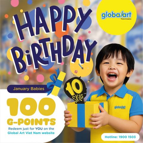 Happy Birthday to all January babies!