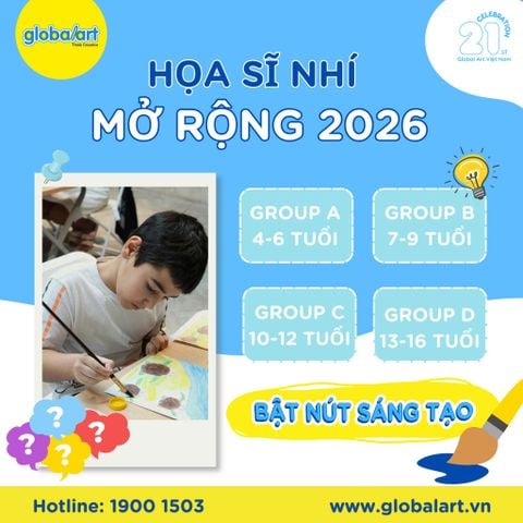 TỪ ĐAM MÊ ĐẾN TÁC PHẨM ẤN TƯỢNG – BÉ CẦN GÌ CHO CUỘC THI HOẠ SĨ NHÍ MỞ RỘNG?