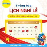 THÔNG BÁO LỊCH NGHỈ LỄ | GIỖ TỔ HÙNG VƯƠNG, 30/4 & 01/5