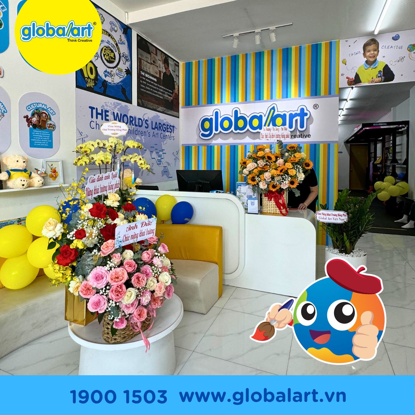 CHÚC MỪNG KHAI TRƯƠNG GLOBAL ART VŨNG TÀU!