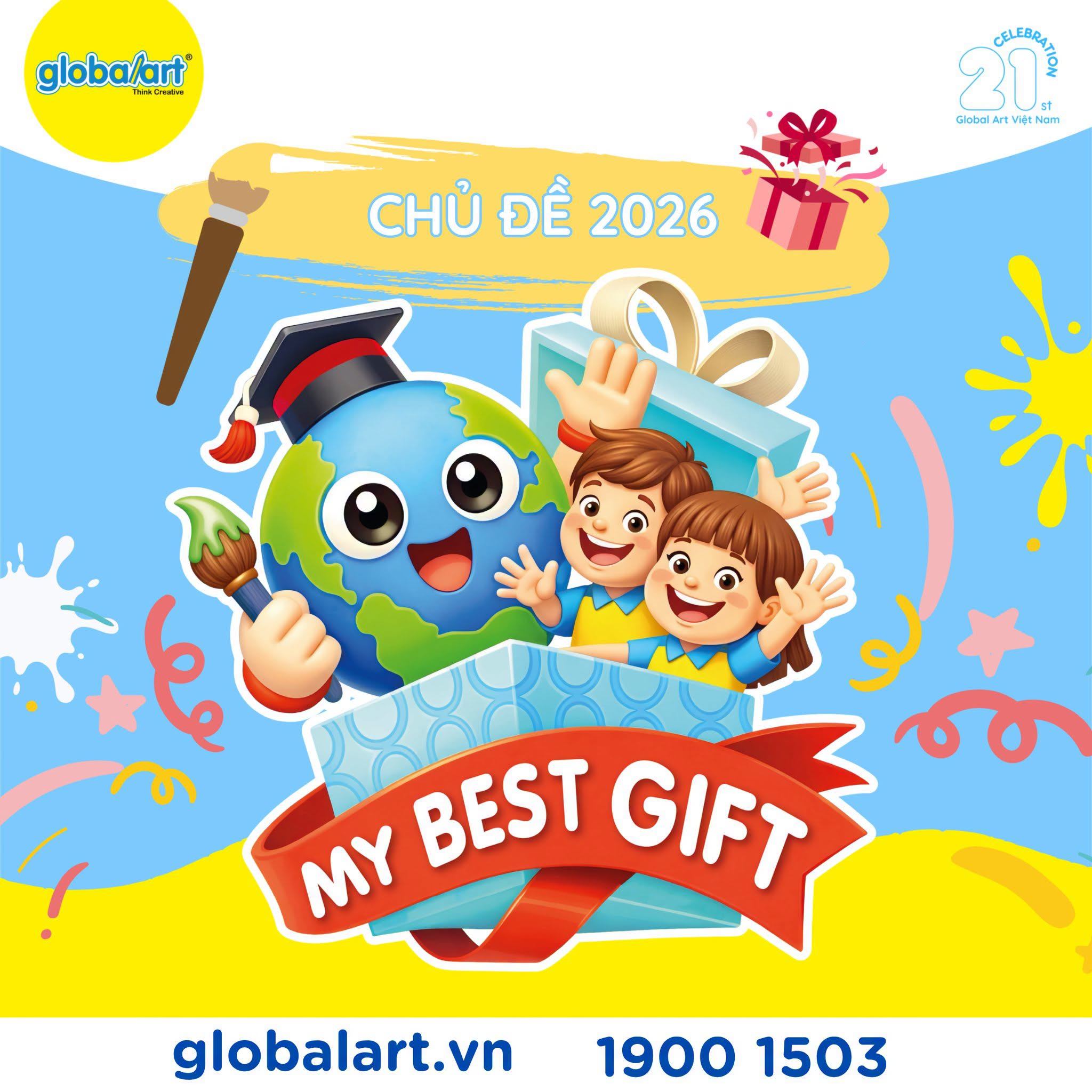 🎁 CHÍNH THỨC CÔNG BỐ CHỦ ĐỀ HỌA SĨ NHÍ 2026:  