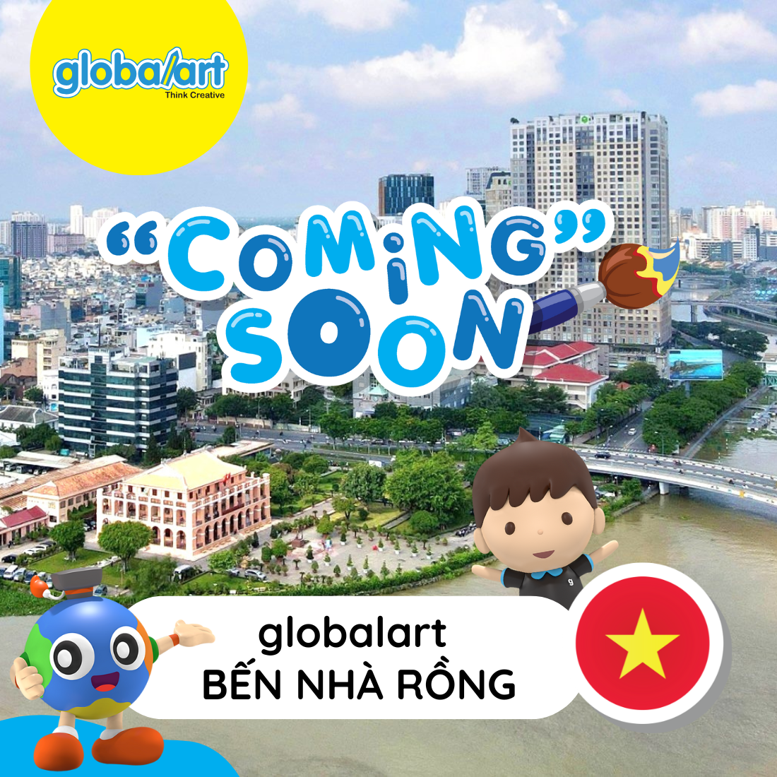 🎊𝗖𝗢𝗠𝗜𝗡𝗚 𝗦𝗢𝗢𝗡 🎊 GLOBAL ART BẾN NHÀ RỒNG