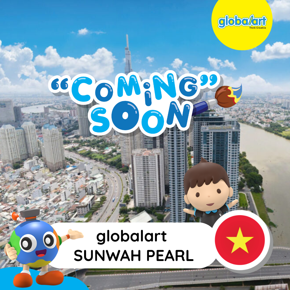 COMING SOON-GLOBAL ART SUNWAH PEARL– TP. HỒ CHÍ MINH