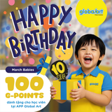 HAPPY BIRTHDAY CÁC HỌC VIÊN THÁNG 3!