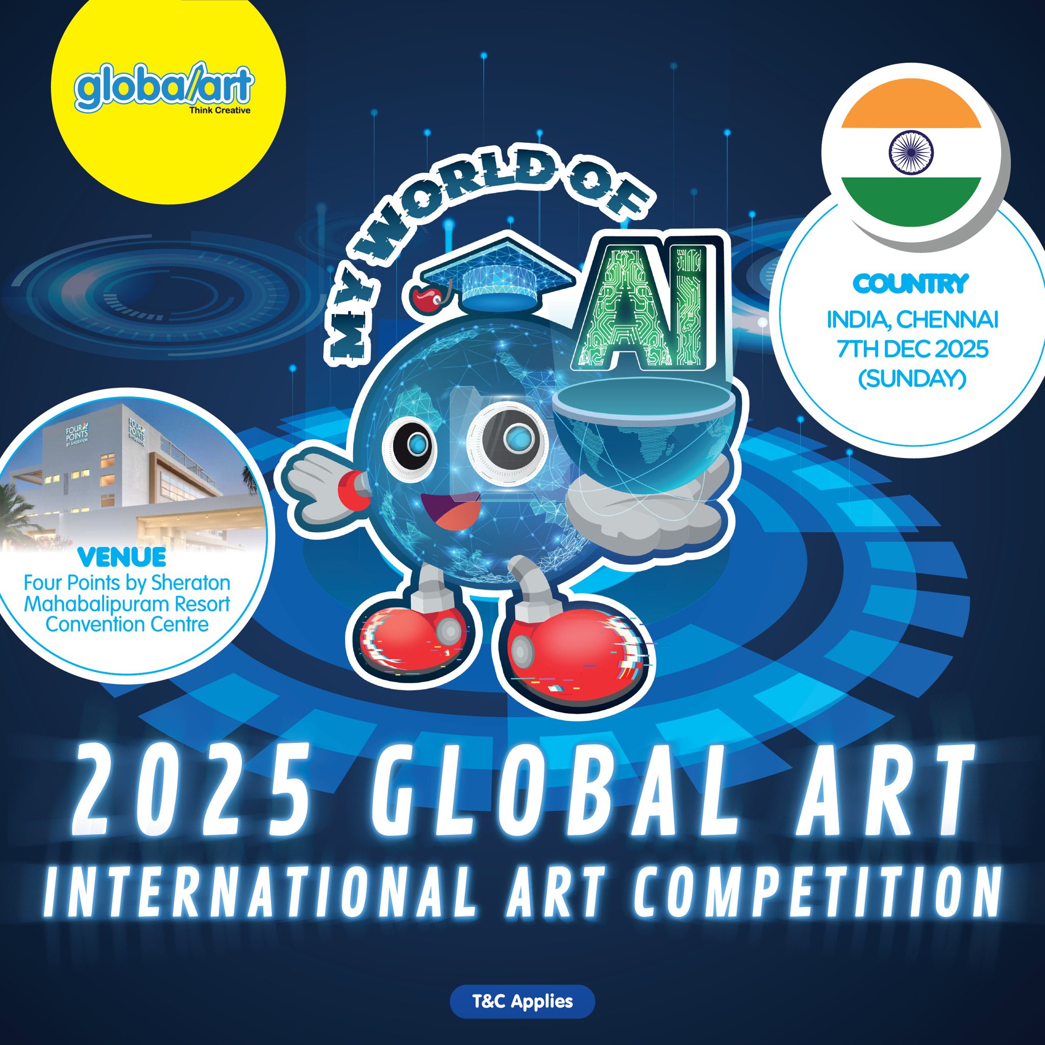 🌍✨ GLOBAL ART VIỆT NAM – TẤM VÉ ĐẾN ĐẤU TRƯỜNG QUỐC TẾ ✨🌍