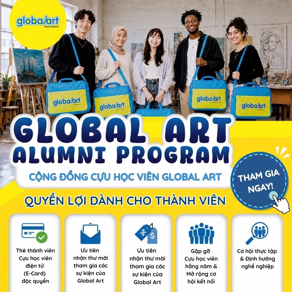 💙💛 Một hành trình mới đang bắt đầu cùng đại gia đình Global Art!