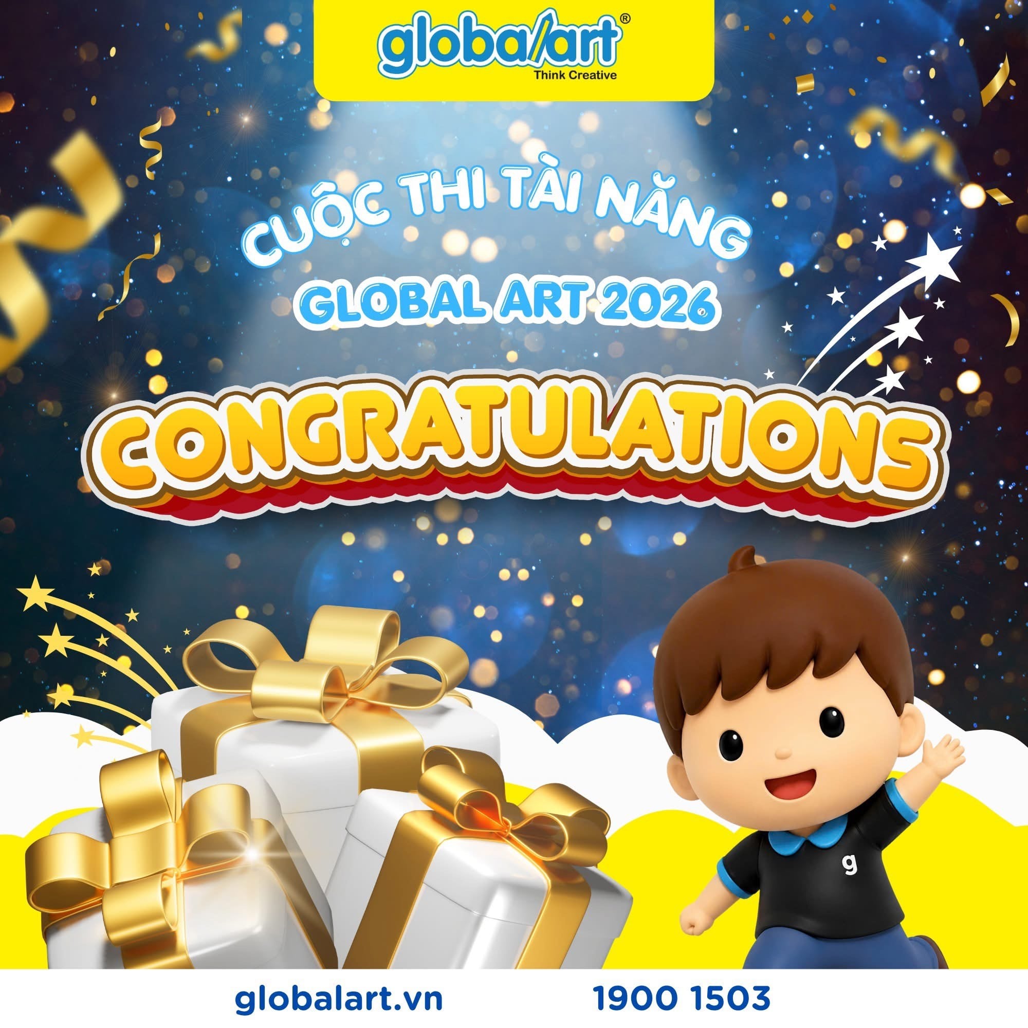 🏆 VINH DANH NHỮNG TÀI NĂNG – GLOBAL ART VIỆT NAM 2026 🌟