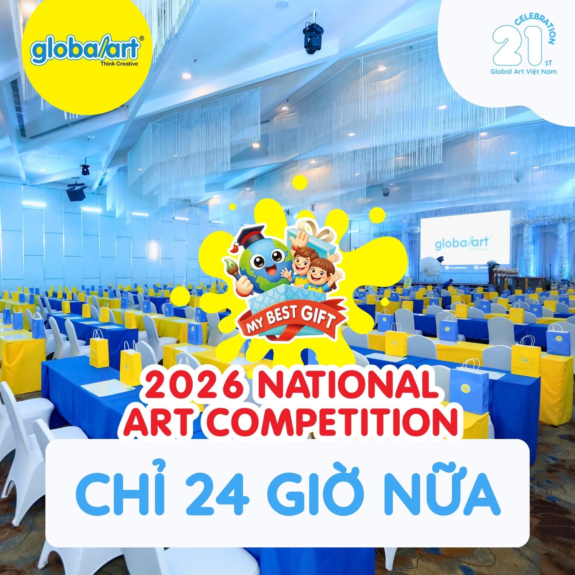 🔥 24 GIỜ CUỐI – SẴN SÀNG CHƯA, CÁC HỌA SĨ NHÍ?