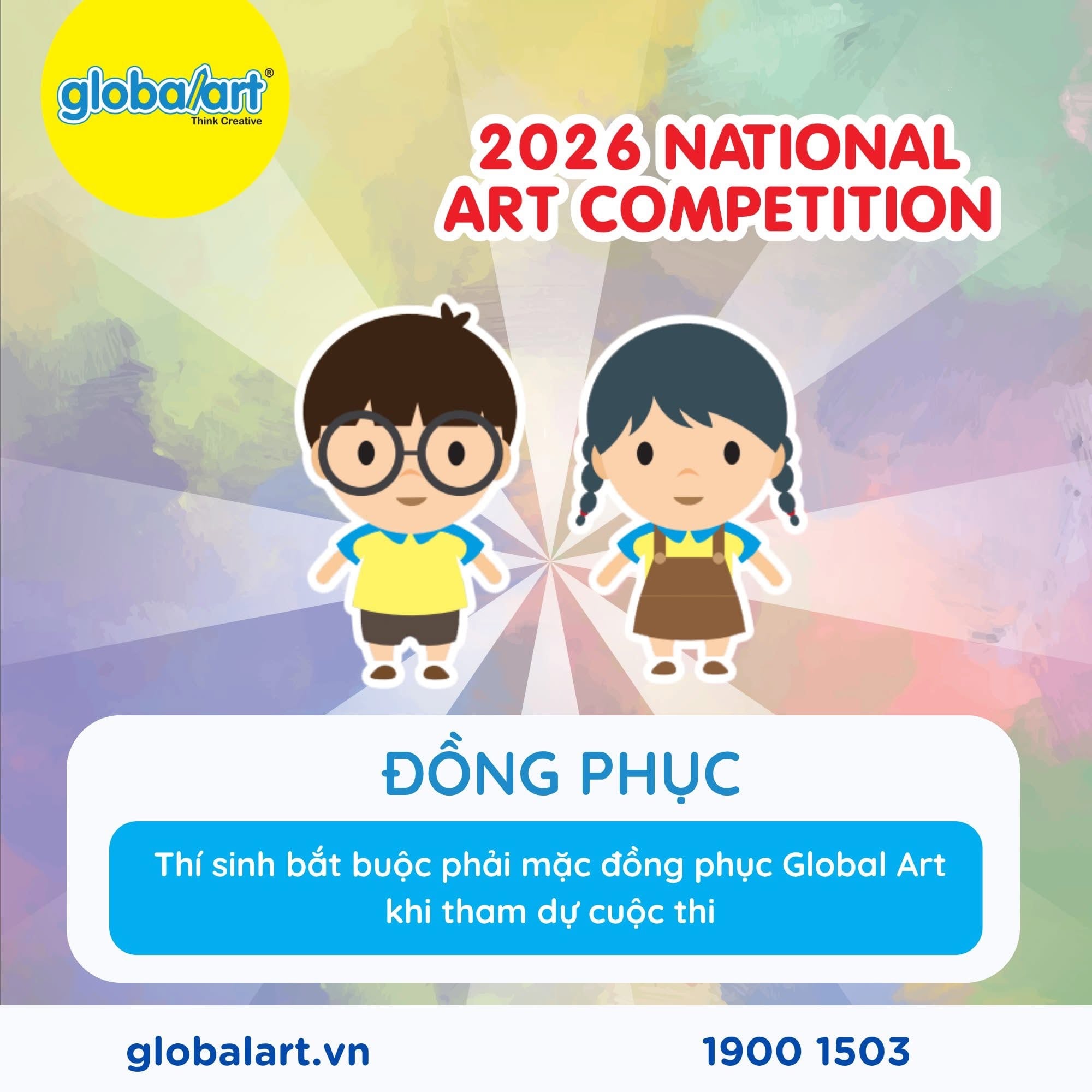 🎒 HÀNH TRANG SẴN SÀNG – Ý TƯỞNG SẴN SÀNG💙 HỌA SĨ NHÍ TOÀN QUỐC 2026