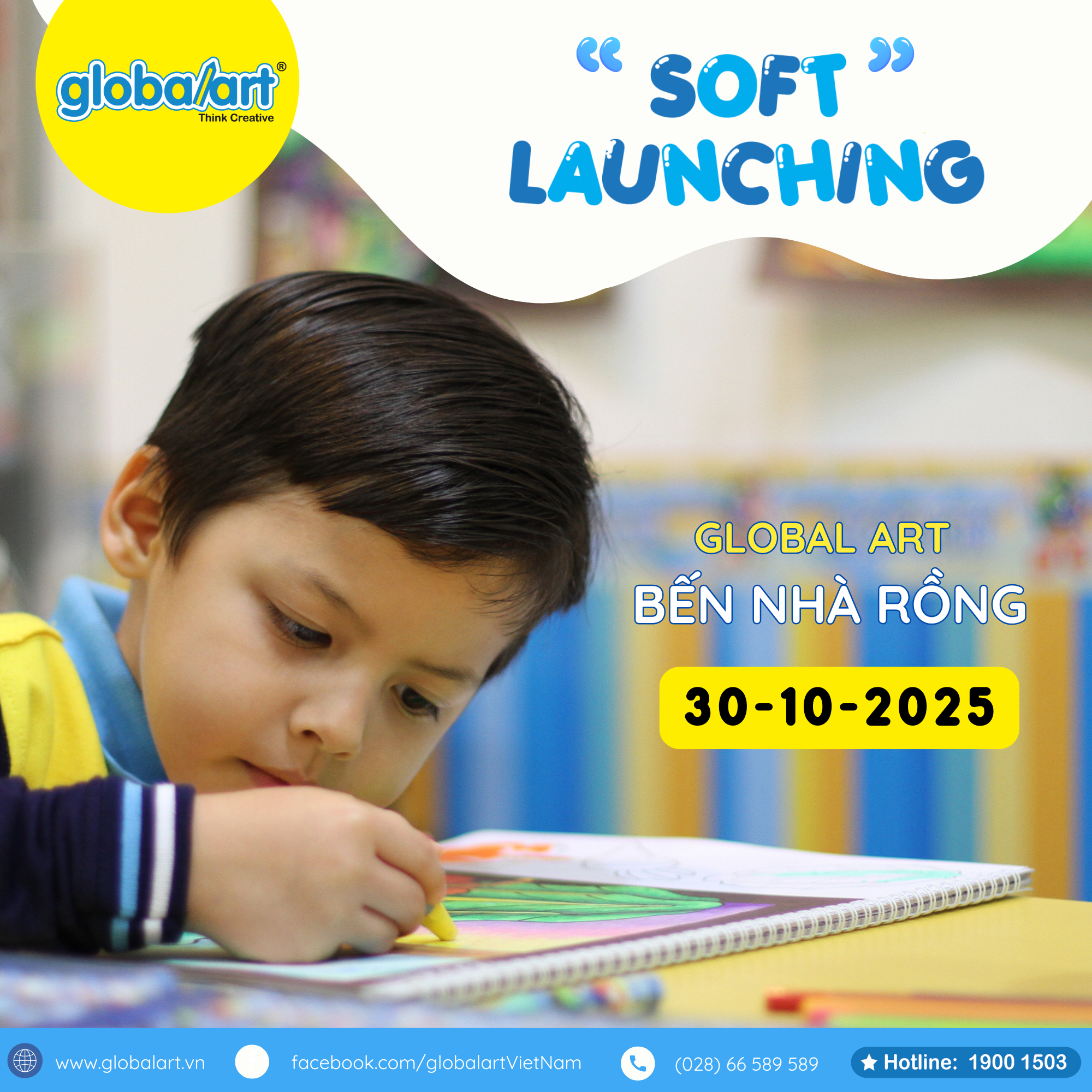 🎨 Global Art Bến Nhà Rồng – Ưu Đãi Đặc Biệt Nhân Dịp Soft Launching