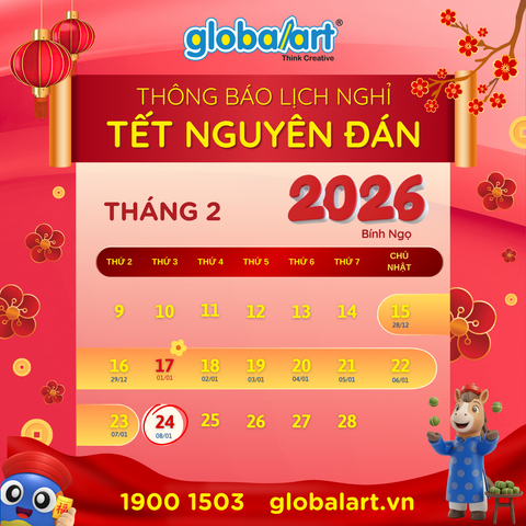 THÔNG BÁO LỊCH NGHỈ TẾT NGUYÊN ĐÁN