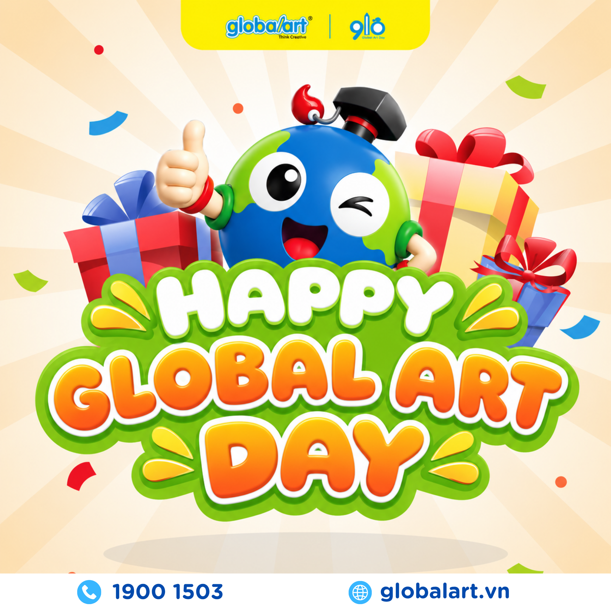 HAPPY GLOBAL ART DAY – 10/9!