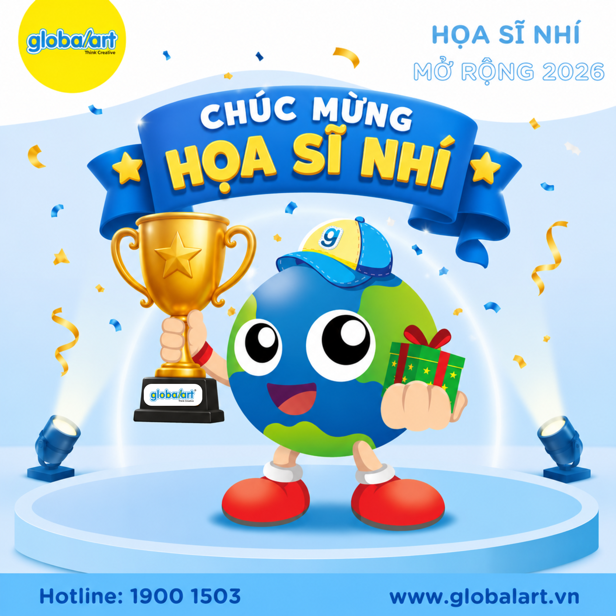 CHÚC MỪNG TẤT CẢ “HỌA SĨ NHÍ” ĐÃ TỎA SÁNG TẠI CUỘC THI HỌA SĨ NHÍ MỞ RỘNG 2026