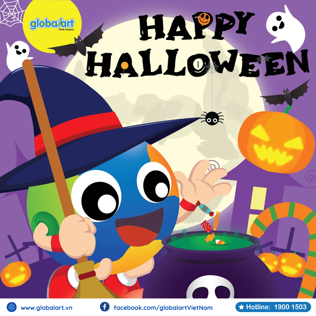 HAPPY HALLOWEEN 2025 cùng Global Art!