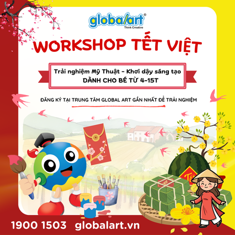 Vui Tết rộn ràng cùng Global Art 🎨✨