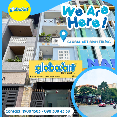 THÔNG BÁO ĐỔI TÊN & CHUYỂN ĐỊA ĐIỂM GLOBAL ART QUẬN 2